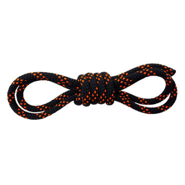 Corda per Guinzagli Nero_Arancio da 6mm e 8mm