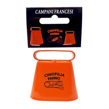 Campano Francese in Acciaio Verniciato Arancio H 3,5