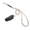 Fischietto nero e arancione da 130 decibel per caccia e addestramento cani